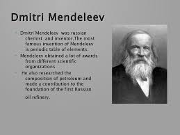 In the modern periodic table, elements are in order of atomic number in periods and groups. Famous Scientists Prezentaciya Onlajn