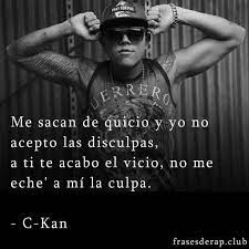 Like ❤️ , comenta y comparte. Frase De C Kan Frases De Rap Frases De Canciones Rap Frases Del Guason