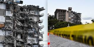 Colapsó parte de un edificio en la zona de surfside, miami, florida. Uuinbdx Crnokm