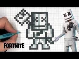Chadessin Pixel Art Fortnite Youtube Pixel Art Minecraft Pixel Art Pixel