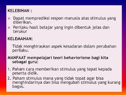 Memandang individu sebagai makhluk reaktif yang memberirespon terhadap lingkungan. 1 Teori Behavioristik 2 Teori Kognitif 3 Teori Humanistik Ppt Download