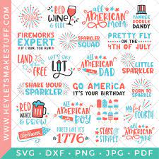 Download Big Fourth Of July Svg Bundle For Cricut Silhouette