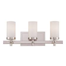 Freshen up your powder room with a new faucet, bathroom vanity or sink. Modern Bathroom Light Fixtures Lowes Trendecors