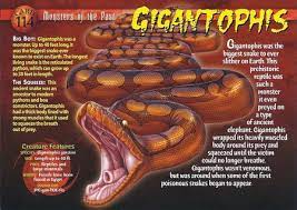 Gigantophis Wild Creatures Prehistoric Creatures Prehistoric Animals