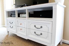 Dresser Turned Tv Stand Two Twenty One Diy Tv Stand Entertainment Center Tv Stand