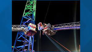 See central florida through new eyes after an invigorating spin on the orlando starflyer, which claims to be the world's tallest swing ride attraction standing at 450 feet. Two Teens Rescued From Slingshot Ride At Old Town Kissimmee Wtsp Com