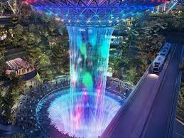 Singapore's changi airport has been named the world's best airport six times. Singapore Changi Airport Jewel Indoor Rainforest