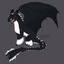 Night Light Fury Toothless Little Baby How To Train Dragon How Train Your Dragon Httyd Dragons
