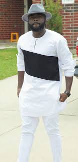 Black And White African Print Shirt Men S African Wear White With Black Embroidery Par Successexy African Men Fashion African Wear African Fashion