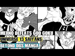 Join her on her journey in ruling her own universe, universe 13 ! Beyond Dragon Ball Super The New Angel Defeats Goku Merno Explains The Universe 13 Saiyans And God Animetube