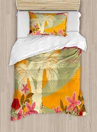 Check out our hawaiian duvet cover selection for the very best in unique or custom, handmade pieces from our duvet covers shops. Ambesonne Hawaiian Duvet Cover Set Twin Size Aloha Vintage Print Colorful Swirl Backdrop Dolphins Palm T Duvet Cover Sets Bedding Inspiration Bedroom Makeover