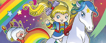 Rainbow brite is a tv series that was shown on the tv in the 80s (of last century, haha). Rainbow Brite Returns In A New Series From Dynamite The Beat
