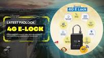 Wireless 4G GPS E-Lock for Cargo Transportation.