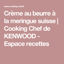 Creme Au Beurre A La Meringue Suisse Recette Recette Cooking Chef Recette Pancakes Fourres