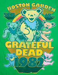 Boston 1982 Grateful Dead Poster Grateful Dead Greatful Dead