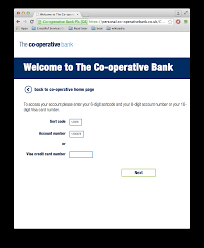 To start with, click on the register option.the link will take you to registration page as shown in below image Co Operative Online Banking Joe S Blog