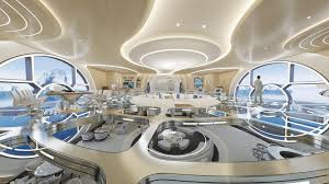 Jeff bezos inside his crazy 75m g650er private jet n271dv. Inside Gresham S Bonkers New Sci Fi Inspired 328 Foot Gigayacht Concept