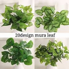 You'll receive email and feed alerts when new items arrive. Mura Sale Fake Leaves Flowering Plant Leaf Artificial Grass Leaves Leaf Fake Flowers Living Room Shopee Philippines
