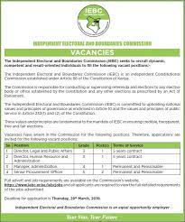 Select the job title that you are applying for. Iebc On Twitter Iebc Seeks To Recruit Individuals To Fill The Following Vacant Positions Director Legal And Public Affairs Director Human Resource And Administration Manager Administration Senior Procurement