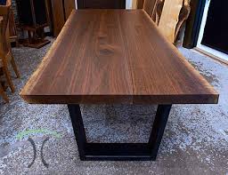 Wood dining tables handcrafted in vermont with solid, natural cherry, walnut, maple & oak. Round Live Edge Wide Plank Dining Tables Solid Wood Table Tops
