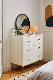 Cleo 3 Drawer Dresser Dresser As Nightstand Furniture Home Decor Bedroom