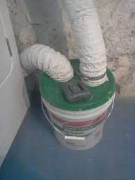 The dundas jafine proflex™ indoor dryer vent kit can be used to vent your electric clothes dryer indoors when outdoor. Water Lint Trap From A 5 Gallon Bucket For All Seasons Dryer Lint Trap Indoor Dryer Vent Bucket Ideas