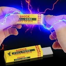 Get it as soon as thu, dec 10. Electric Shock Novelty Bubble Gum Prank Gag Trick 4 Pcs Of Shocking Gum Home Garden Hospitalitybiocleaners Party Supplies