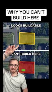 Most people would buy this and not realize you can’t build on it.,  #realestate #developer #newconstruction #investor