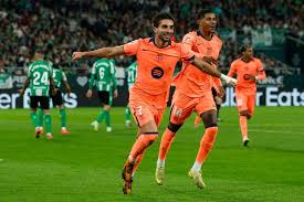 First-half rout sees Barcelona beat Real Betis in eight-goal thriller