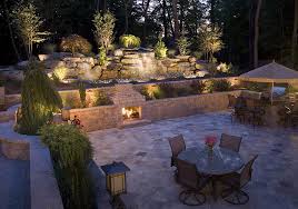 Green Meadows Landscaping With Landscape Lighting In Oakland Nj