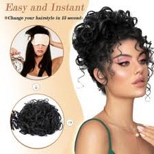 Las mejores ofertas en Extensiones de Cabello Ondulado Sintético para  adultos con Cordón