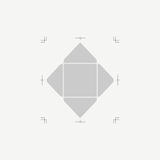 データ作成用テンプレート（オリジナル封筒用：封筒展開図） | 羽車公式サイト 紙・印刷・デザイン