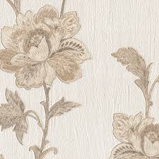 Vintage cream floral wallpaper illustrations & vectors. Belgravia Eleganza Caterina Cream Floral Wallpaper 3601 Uncategorised From Wallpaper Depot Uk