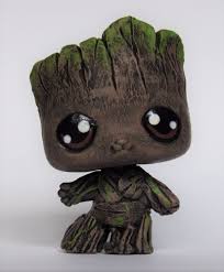 Littlest Pet Shop Guardians Of The Galaxy Baby Groot Ooak Custom Figure Lps Cute Custom Lps Lps Littlest Pet Shop Lps Pets