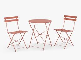 Tiny bistro tables and and compact chairs are eminently more practical for outdoors than big hulking monster pieces, because you can easily carry them from patio to lawn and back, to above: Small Balcony Table And Chair Set Novocom Top