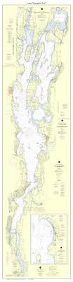 New Nautical Chart Of All Of Lake Champlain Vermont In 2013