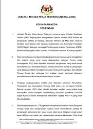 Menurutnya, penggunaan tenaga kerja terpaksa dibahagikan bagi memastikan tugasan kakitangan berada pada tahap terbaik dan sentiasa mencukupi. Jabatan Tenaga Kerja Melaka