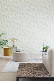 Kwai By Zoom Ceras Lily Kwa404 Each Shape Of This Geometrical Design Is Created Through Small Sketch Lines Softening The Design And Papier Peint Papier