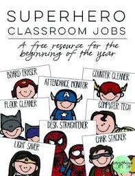 Superhero Classroom Jobs Classroom Jobs Superhero Classroom Jobs Superhero Classroom Theme