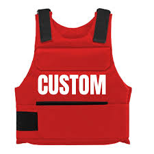 Red Custom Bulletproof Vest
