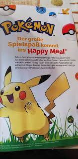 Zamów happy meal i wybierz książkę albo zabawkę! Passend Zu Pokemon Swsh Neues Pokemon Spielzeug Bei Mcdonald S Nintendo Connect