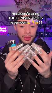 Lady’s i get your pain now🥺 Wearing the LONGEST NAILS to do my  makeup☝🏼💅🏼 #makeupchallenge #makeup #longnailschallenge #nails
