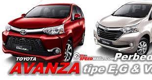 Perbedaan avanza tipe e g dan s. Perbedaan Toyota Avanza Type E G Dan Velos Mana Yang Cocok Buat Kalian Otospeedmagz Com