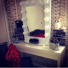 Black And Gold Makeup Room Pin On Home Decor