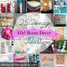 25 Teenage Girl Room Decor Ideas A Little Craft In Your Day Teenage Girl Room Decor Diy Room Decor For Teens Diy Girls Bedroom
