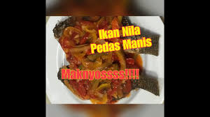 Ikan nila sendiri dapat diolah atau dimasak dengan banyak resep. Resep Ikan Nila Pedas Manis Resep Pemula Youtube