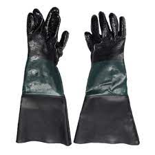 Replacement sand blasting gloves for kelco, trinco sandblast cabinet glove cross. 1 Pair Heavy Duty Sandblasting Rubber Gloves Sand Shot Grit Bead Blast Blaster Blasting Gloves For Sandblast Cabinet Protective Clothing Accessories Aliexpress