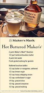 Bourbon christmas drink recipes : Hot Buttered Maker S Alcohol Drink Recipes Drinks Alcohol Recipes Boozy Drinks
