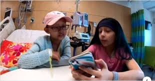 It can make them think about someone they think fondly of, calming them down. Friends Through The Fight 2 South Florida Girls Fighting Same Form Of Rare Bone Cancer Become Frien Nicklaus Children S Hospital