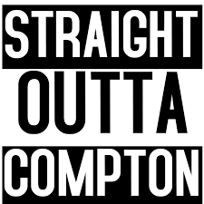 Music poster nwa art popular hiphop rapper. Straight Outta Compton Template Postermywall